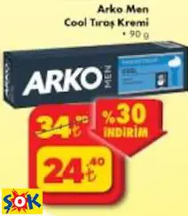 ARKO MEN COOL TIRAŞ KREMİ ARKO MEN COOL TIRAŞ KREMİ